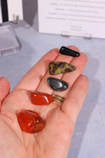 Root Chakra Crystal Kit Crystal Sets Tali & Loz Crystals