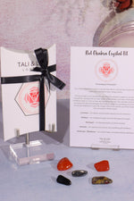Root Chakra Crystal Kit Crystal Sets Tali & Loz Crystals