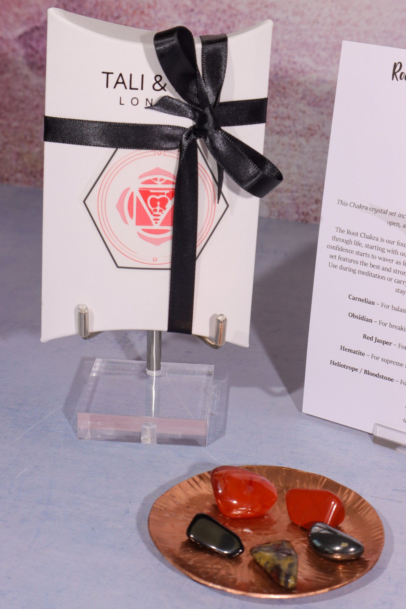 Root Chakra Crystal Kit Crystal Sets Tali & Loz Crystals