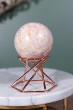 Rose Pink Calcite Sphere 50mm - Tali & Loz Crystals