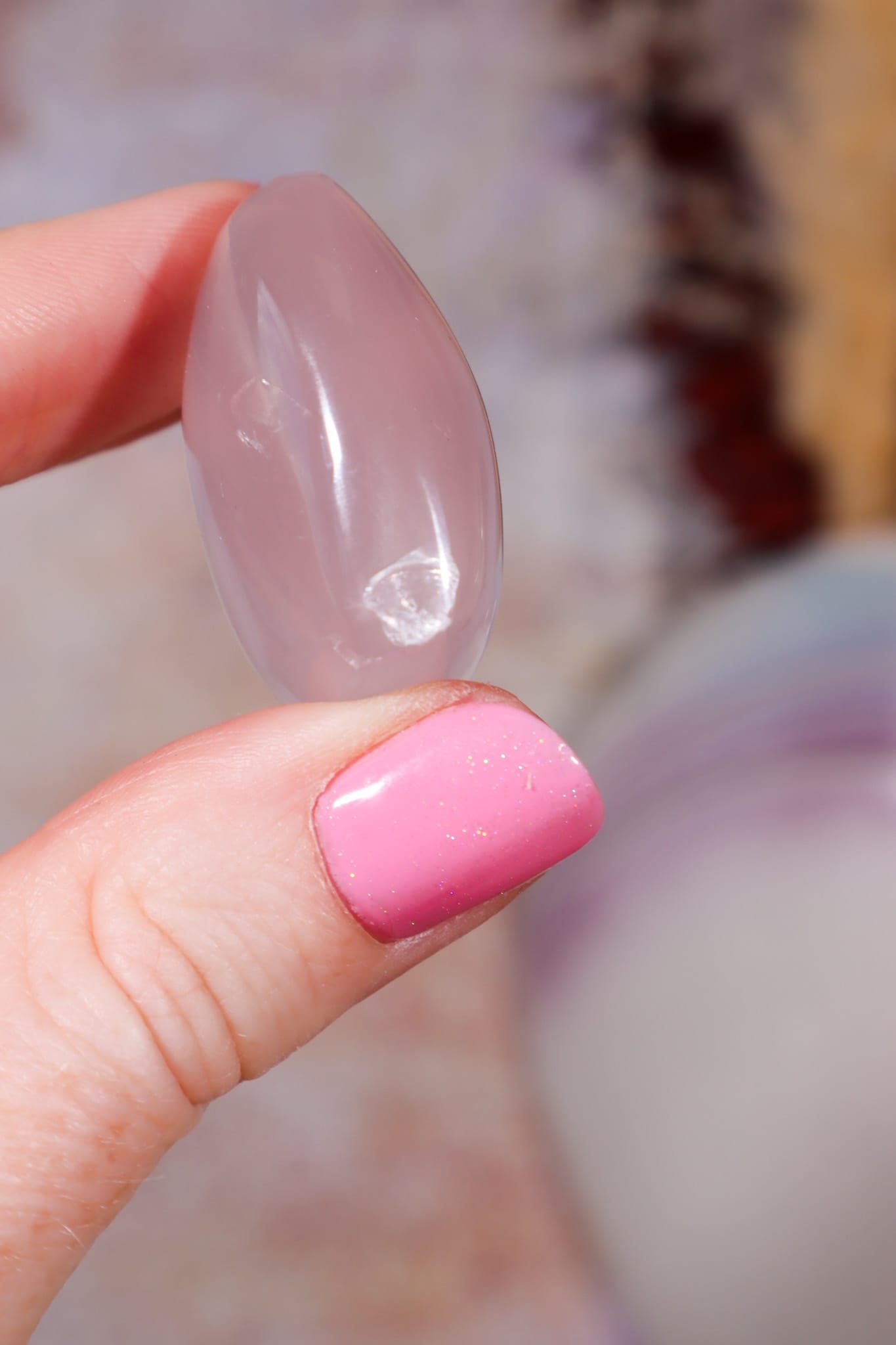 Rose Quartz Hearts | 2.5-3cm | Outlet | Brazil Hearts Tali & Loz Crystals