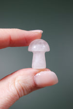 Rose Quartz Mushrooms 20mm - Tali & Loz Crystals