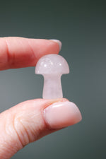 Rose Quartz Mushrooms 20mm - Tali & Loz Crystals