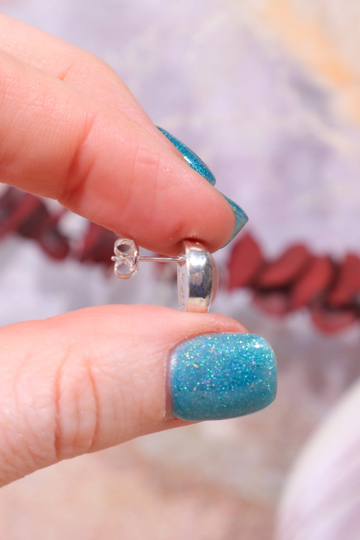 Rose Quartz Necklace With Earrings, Handmade In The UK Jewellery Tali & Loz Crystals