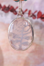 Rose Quartz Necklace With Earrings, Handmade In The UK Jewellery Tali & Loz Crystals