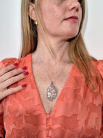 Rose Quartz Necklace With Earrings, Handmade In The UK Jewellery Tali & Loz Crystals