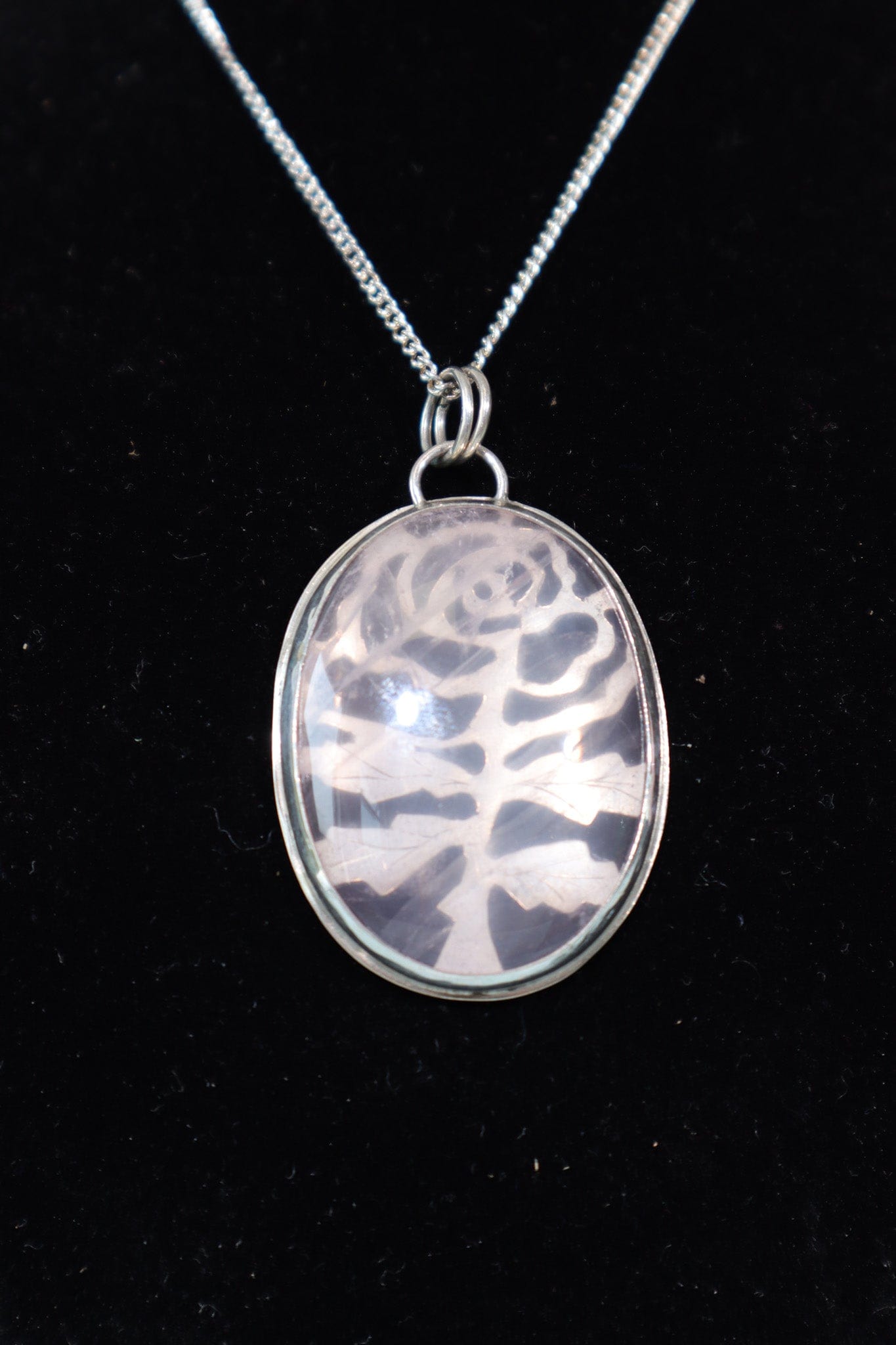 Rose Quartz Necklace With Earrings, Handmade In The UK Jewellery Tali & Loz Crystals