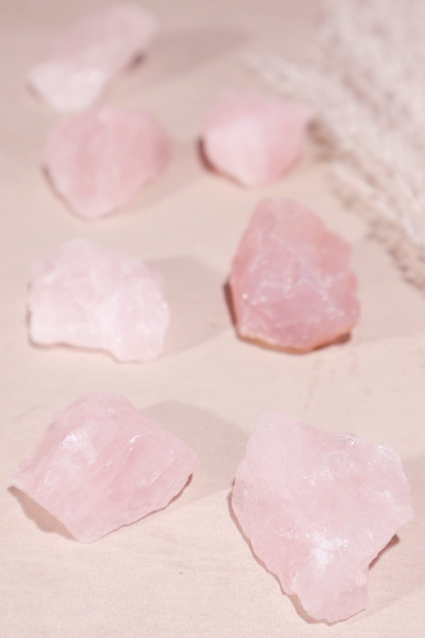 Rose Quartz Rough 25-40mm - Tali & Loz Crystals