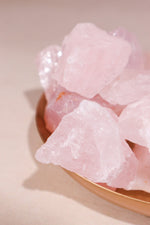 Rose Quartz Rough 25-40mm - Tali & Loz Crystals