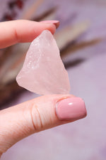 Rose Quartz Rough 25-40mm - Tali & Loz Crystals