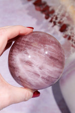 Rose Quartz Sphere 680g, 8cm Spheres Tali & Loz