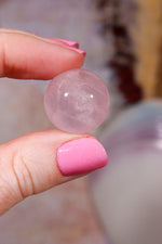 Rose Quartz Spheres | 20mm | Brazil Spheres Tali & Loz Crystals