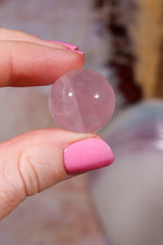 Rose Quartz Spheres | 20mm | Brazil Spheres Tali & Loz Crystals