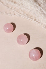 Rose Quartz Spheres 20mm - Tali & Loz Crystals