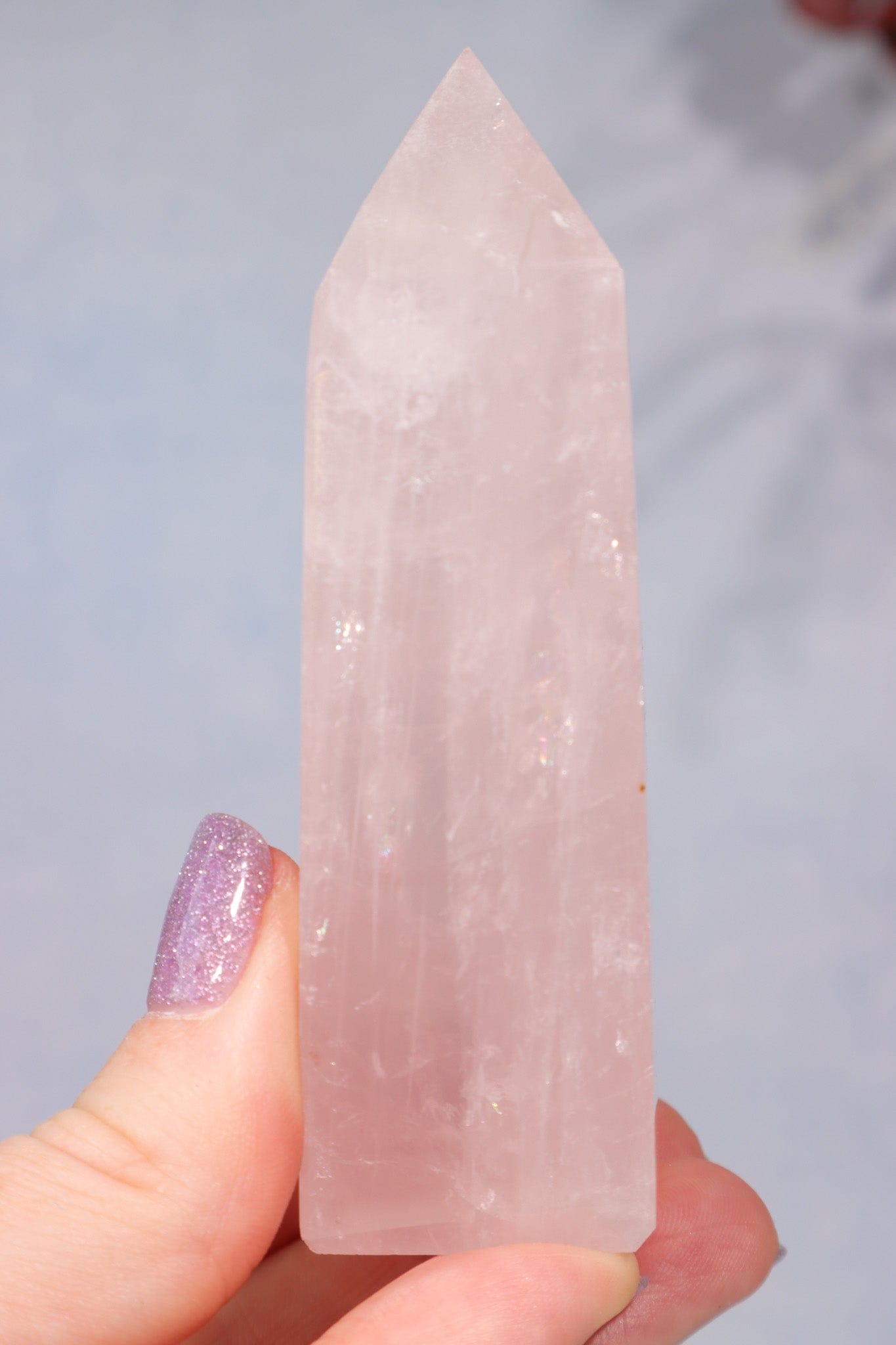 Rose Quartz Towers 7.5-8.5cm Points Tali & Loz Crystals