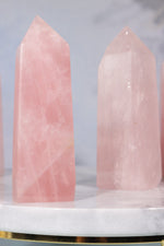 Rose Quartz Towers 7.5-8.5cm Points Tali & Loz Crystals