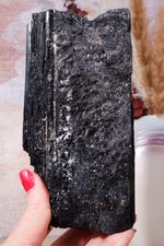 Rough Black Tourmaline 15cm, Sold As Seen Rough Crystals Tali & Loz Crystals