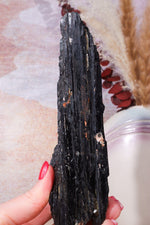 Rough Black Tourmaline 15cm, Sold As Seen Rough Crystals Tali & Loz Crystals