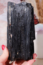 Rough Black Tourmaline 15cm, Sold As Seen Rough Crystals Tali & Loz Crystals