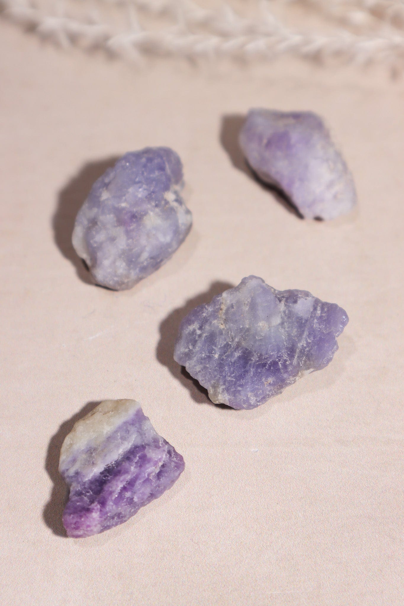 Rough Purple Hackmanite Rough Crystals Tali & Loz Crystals