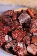 Rough Red Calcite 2-3.5cm, Intuitively chosen Rough Crystals Tali & Loz Crystals