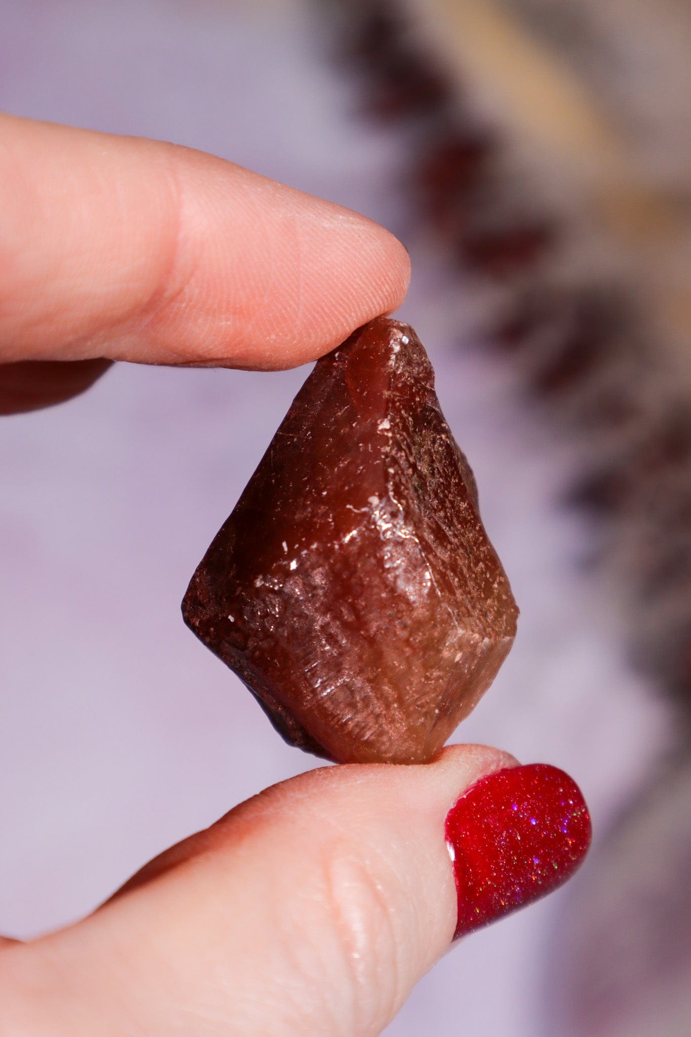 Rough Red Calcite 2-3.5cm, Intuitively chosen Rough Crystals Tali & Loz Crystals