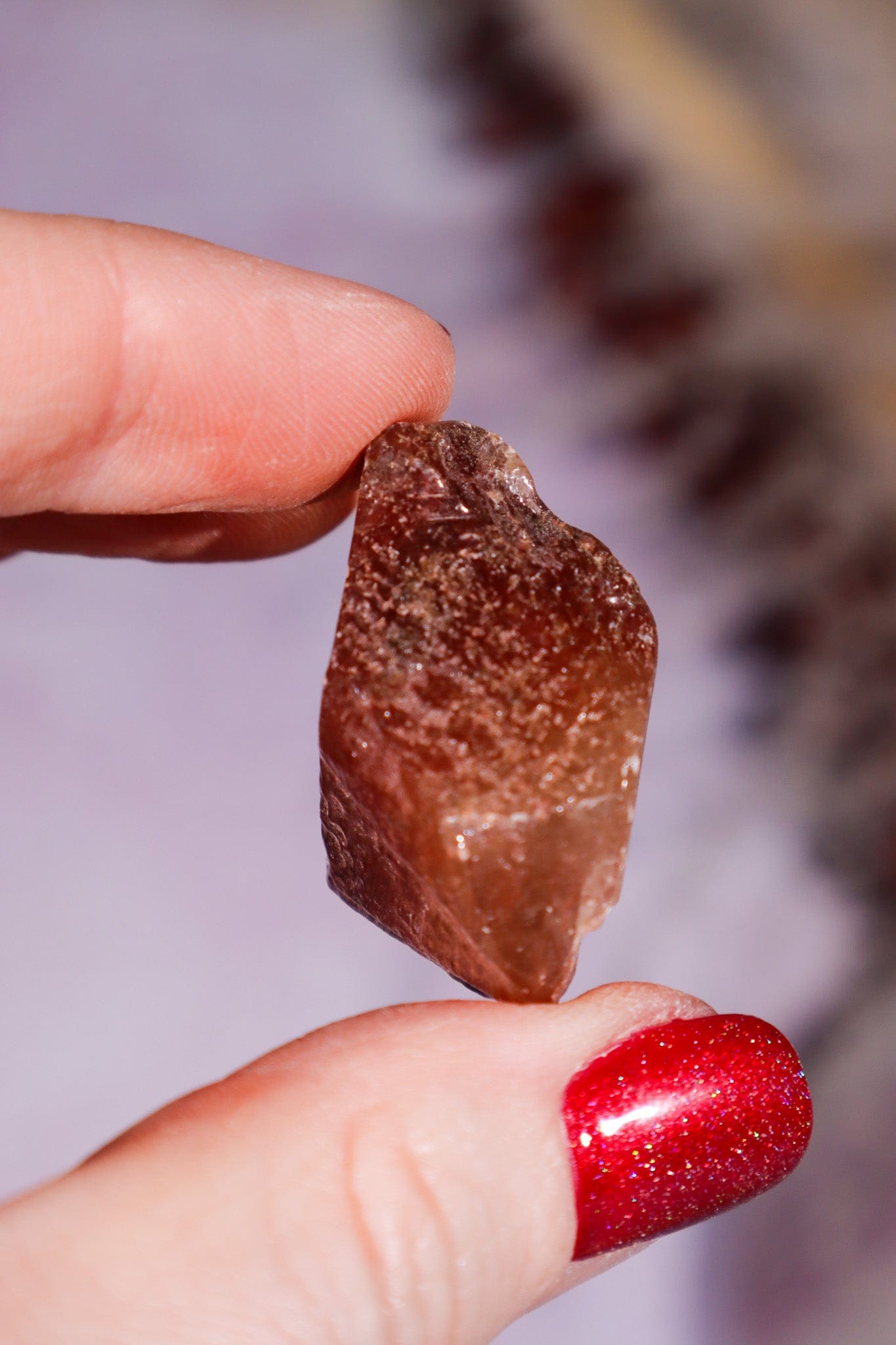 Rough Red Calcite 2-3.5cm, Intuitively chosen Rough Crystals Tali & Loz Crystals