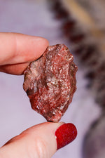 Rough Red Calcite 2-3.5cm, Intuitively chosen Rough Crystals Tali & Loz Crystals