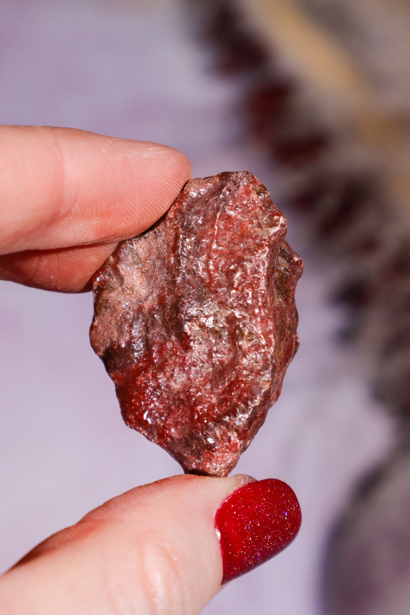 Rough Red Calcite 2-3.5cm, Intuitively chosen Rough Crystals Tali & Loz Crystals