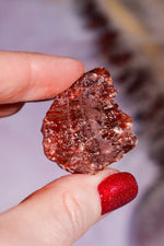 Rough Red Calcite 2-3.5cm, Intuitively chosen Rough Crystals Tali & Loz Crystals