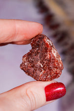Rough Red Calcite 2-3.5cm, Intuitively chosen Rough Crystals Tali & Loz Crystals