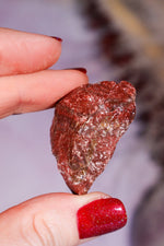 Rough Red Calcite 2-3.5cm, Intuitively chosen Rough Crystals Tali & Loz Crystals