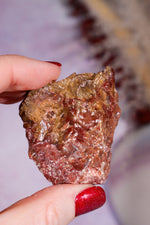 Rough Red Calcite 4.5-6cm, Intuitively chosen Rough Crystals Tali & Loz Crystals