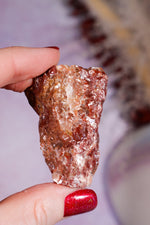 Rough Red Calcite 4.5-6cm, Intuitively chosen Rough Crystals Tali & Loz Crystals
