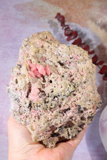 Rough Rhodochrosite Mineral 1.3kg, Colorado Minerals Tali & Loz Crystals
