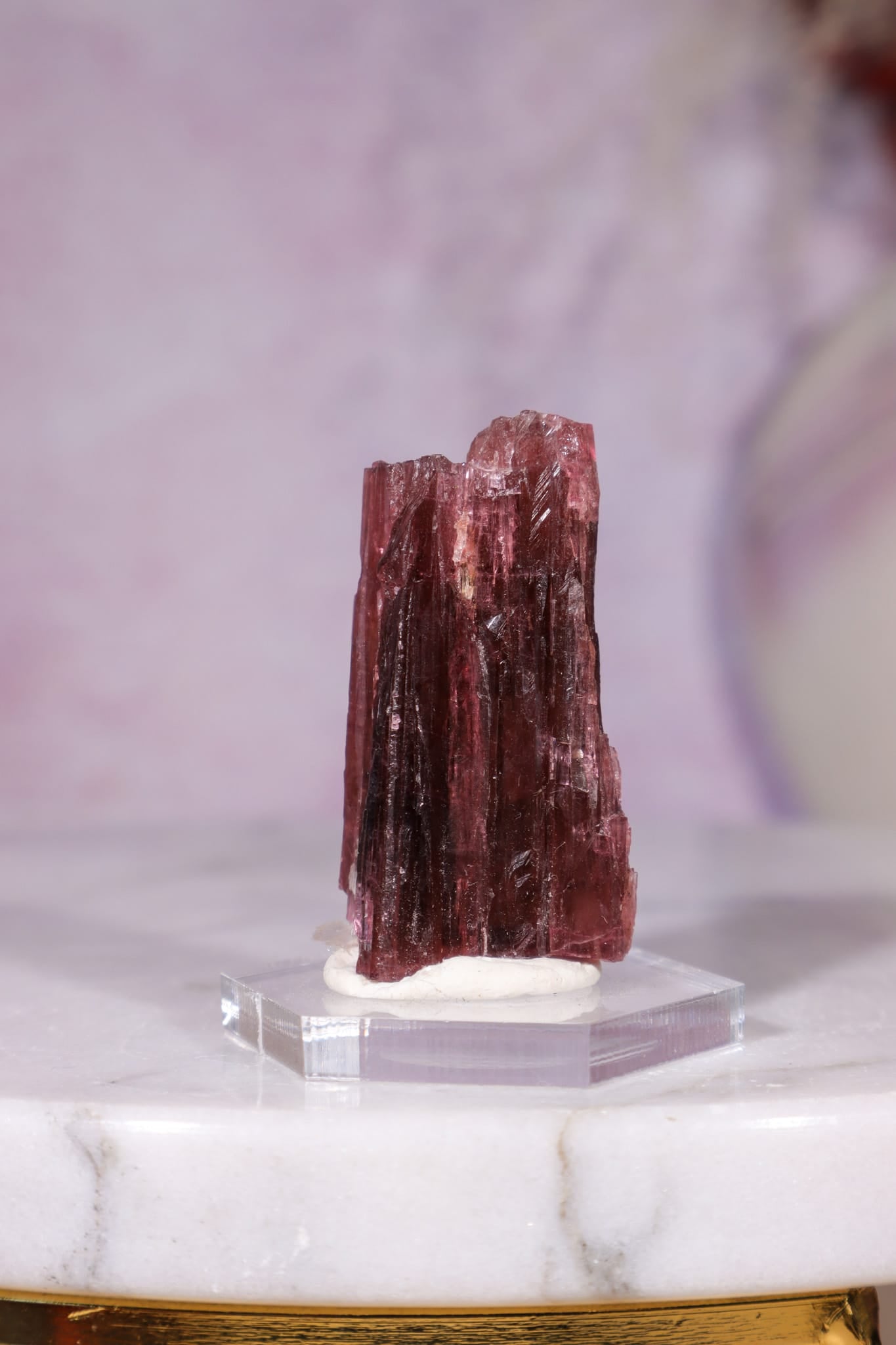 Rubellite Tourmaline Crystal | 35mm | Brazil Rough Crystals Tali & Loz Crystals