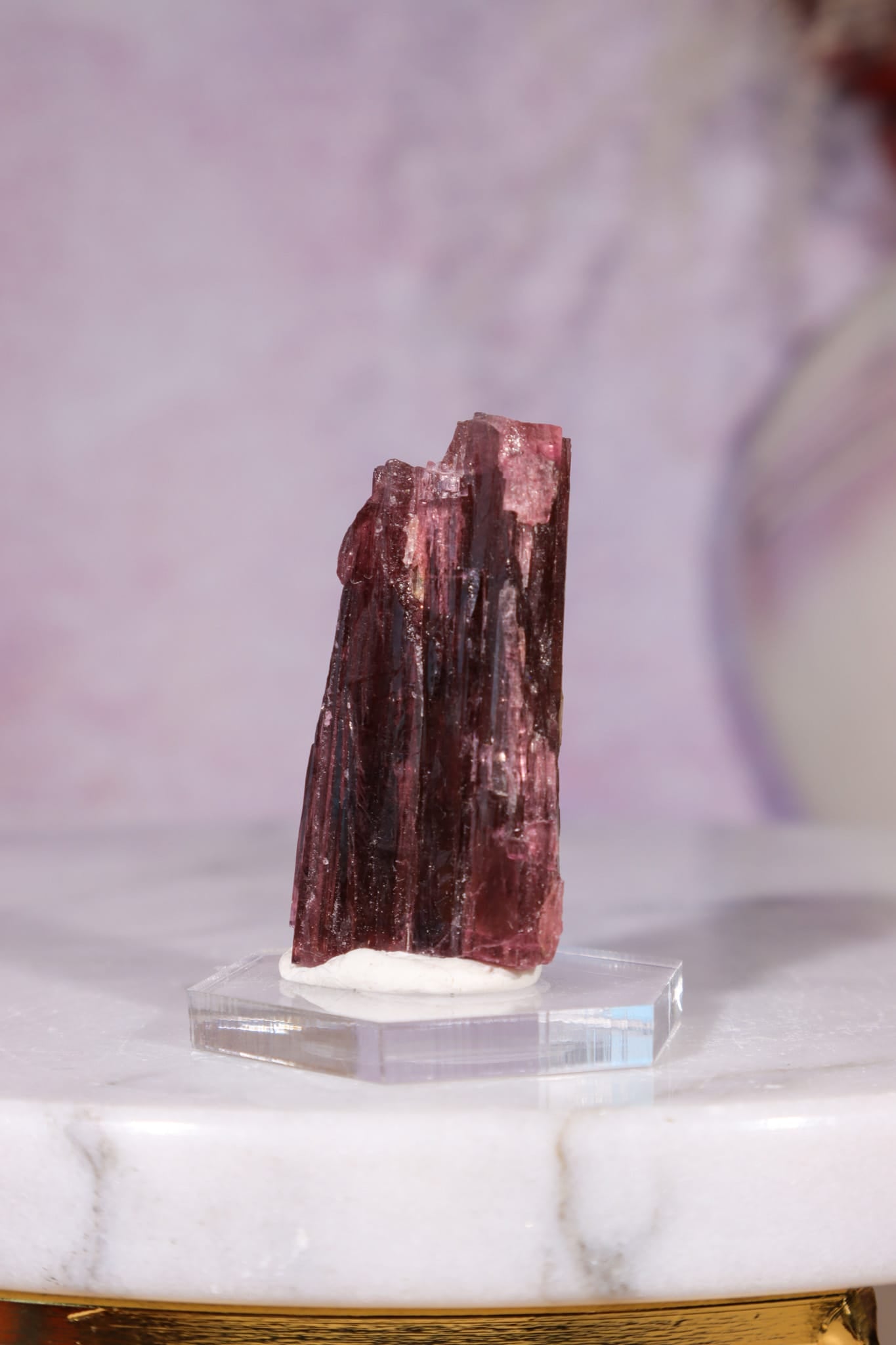 Rubellite Tourmaline Crystal | 35mm | Brazil Rough Crystals Tali & Loz Crystals