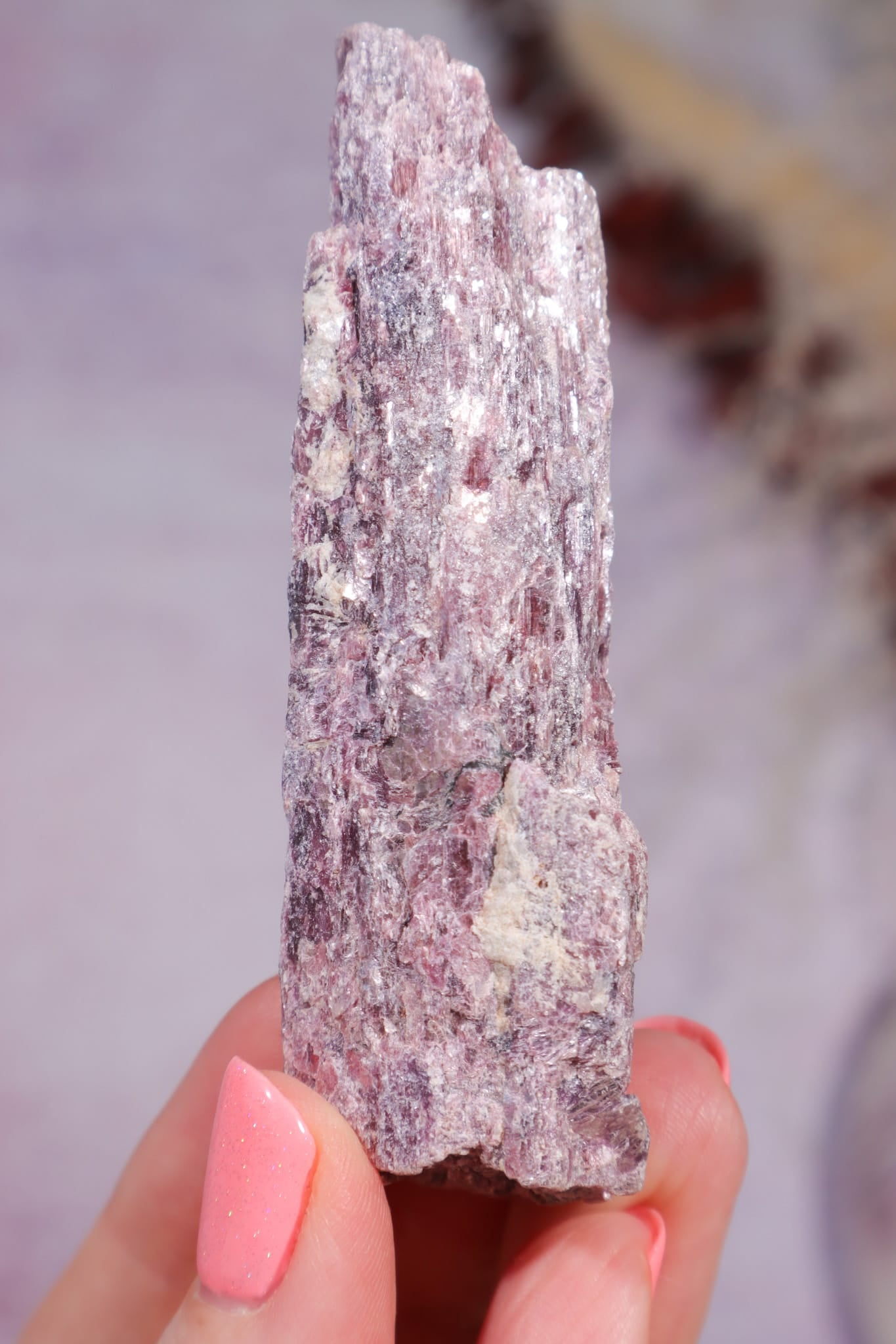 Rubellite Tourmaline Crystal | 78mm | Paraíba, Brazil Minerals Tali & Loz Crystals
