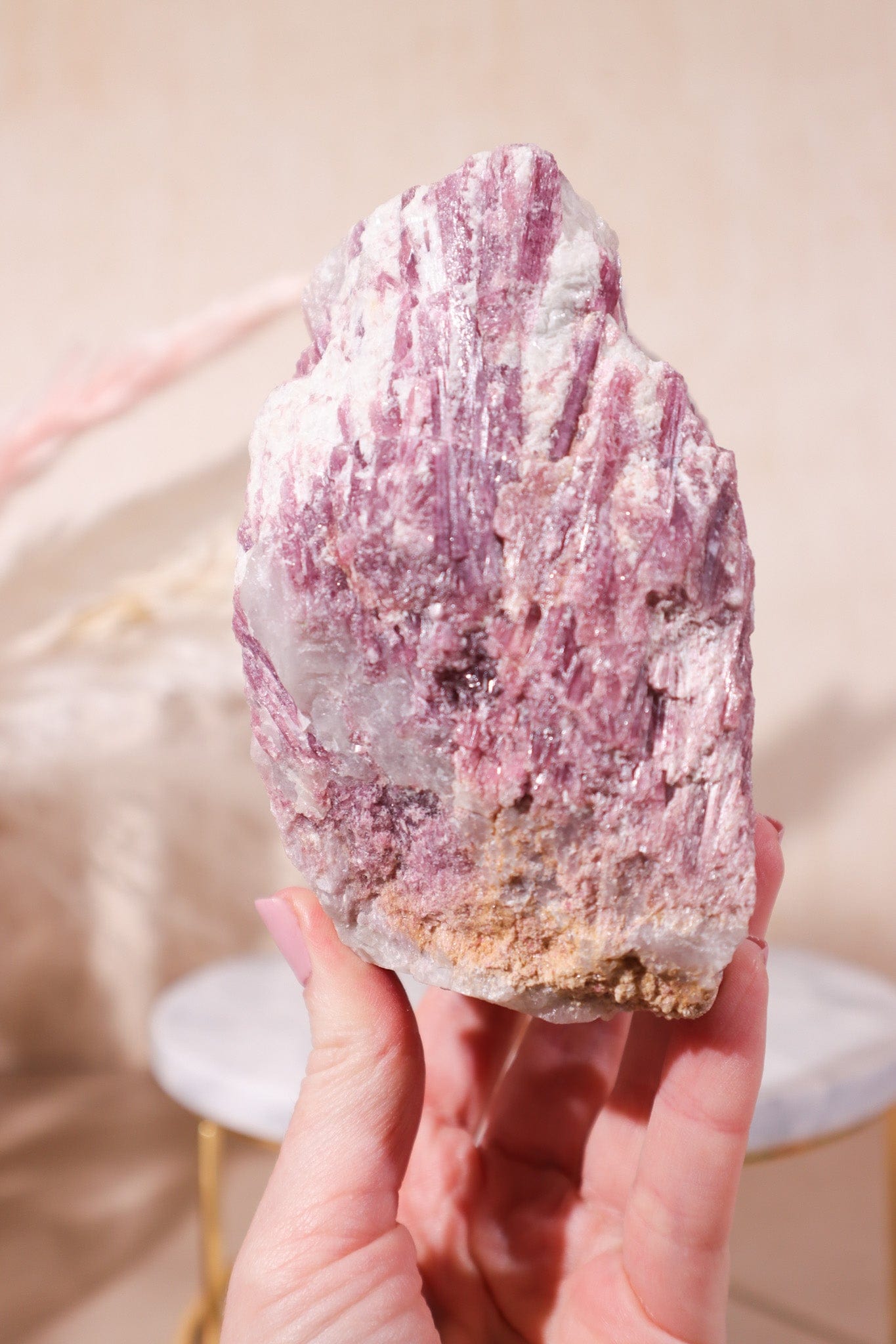 Rubellite Tourmaline Rough 1.3kg Rough Crystals Tali & Loz Crystals