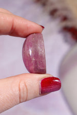 Ruby Cabochon 25gr Polished Crystals Tali & Loz Crystals