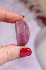 Ruby Cabochon 25gr Polished Crystals Tali & Loz Crystals