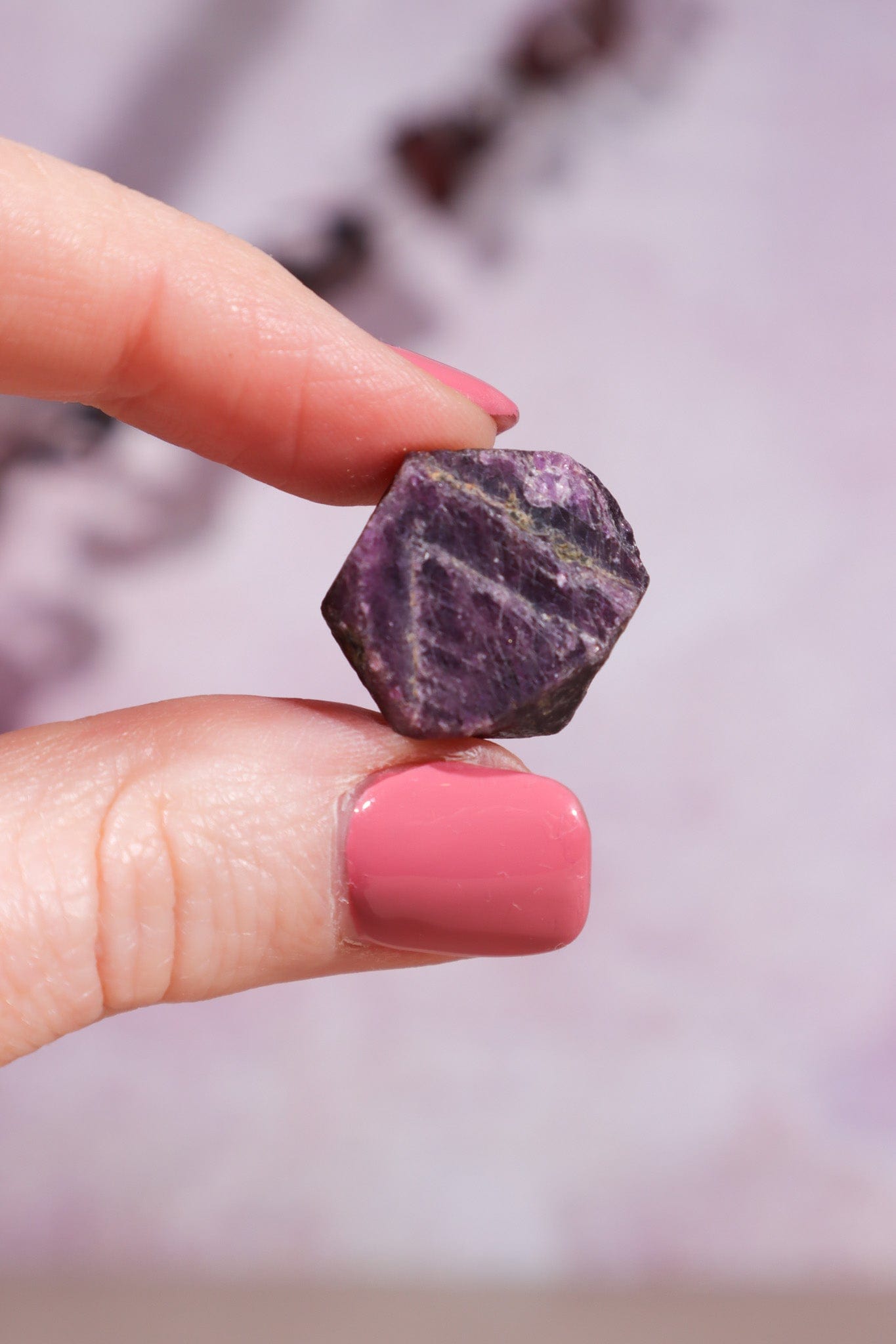 Ruby Double Record Keeper 6.28gr - Tali & Loz Crystals