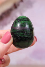Ruby in Zoisite Egg 4cm - Tali & Loz Crystals
