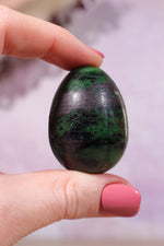 Ruby in Zoisite Egg 4cm - Tali & Loz Crystals
