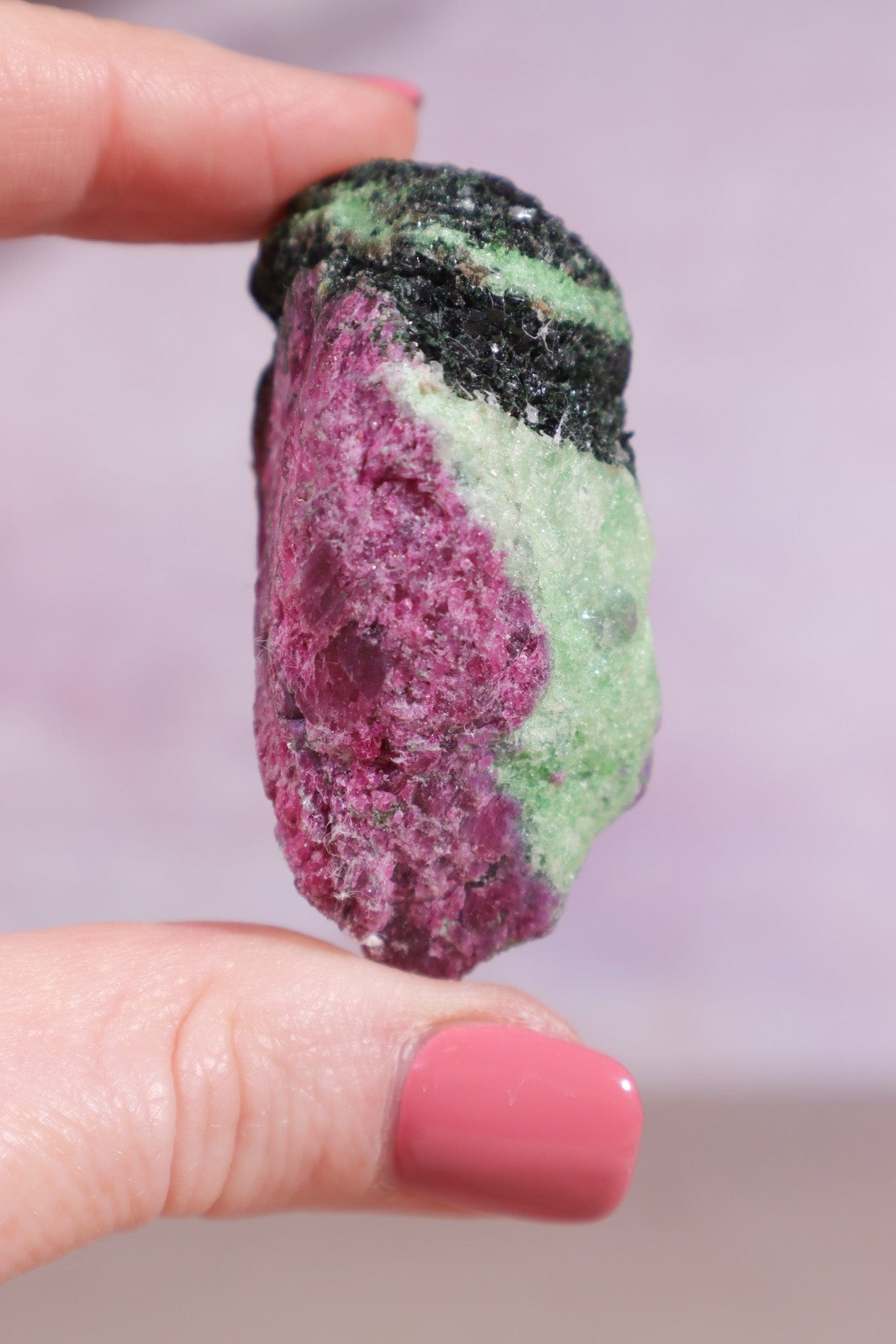 Ruby in Zoisite Specimen 68gr Minerals Tali & Loz Crystals