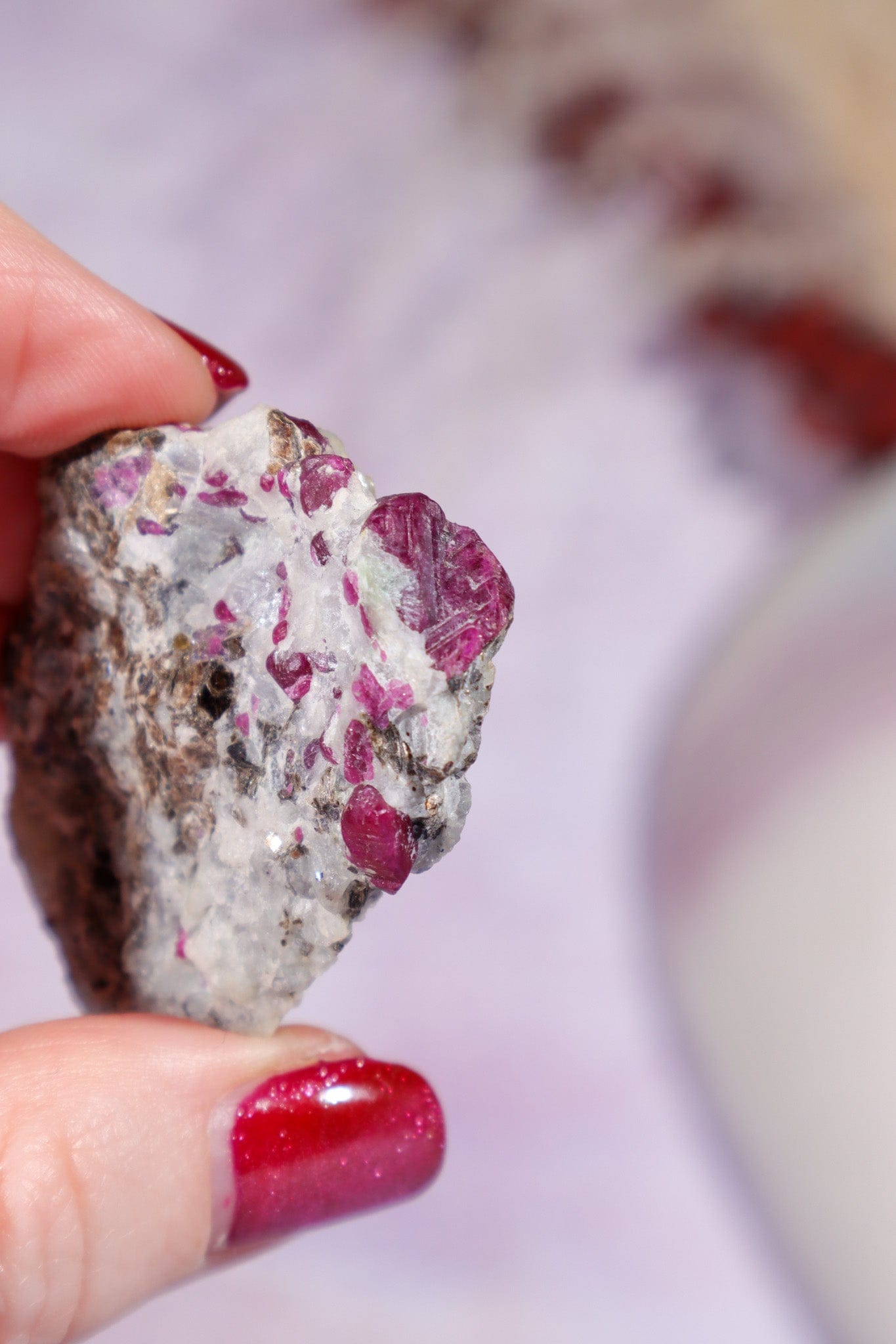 Ruby with Mica Specimen 24.5gr Specimens Tali & Loz Crystals