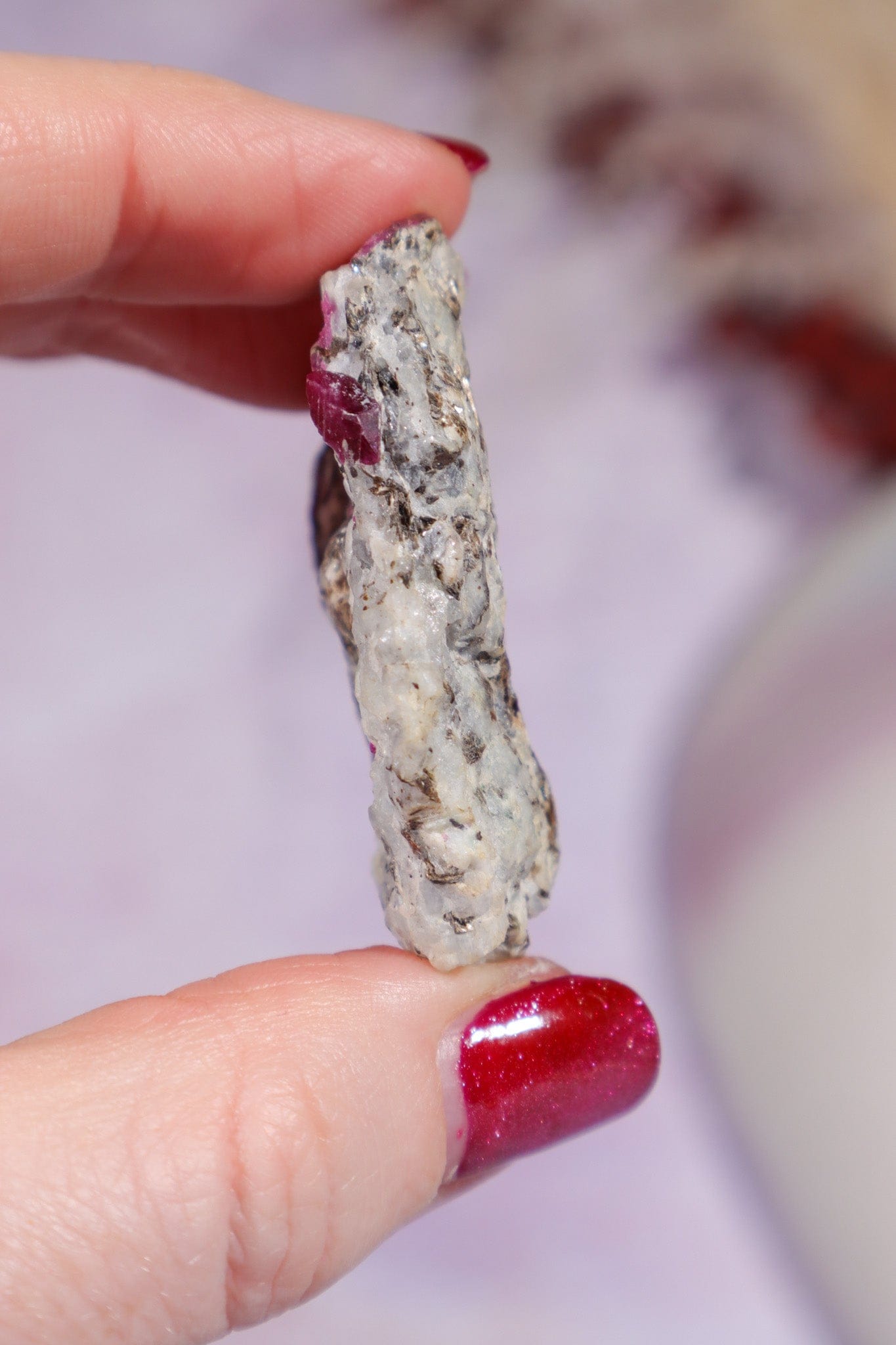 Ruby with Mica Specimen 24.5gr Specimens Tali & Loz Crystals
