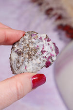 Ruby with Mica Specimen 24.5gr Specimens Tali & Loz Crystals