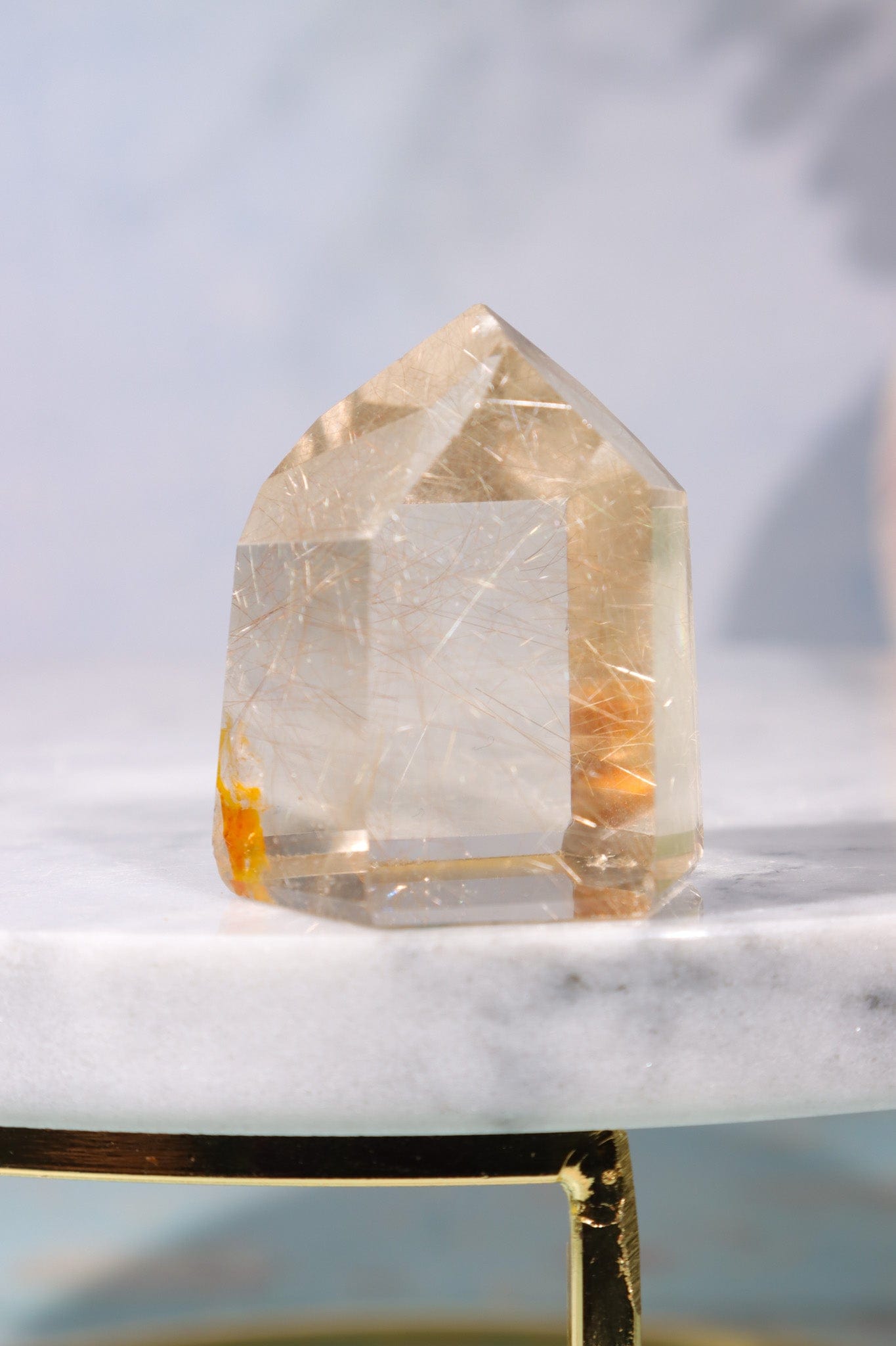 Rutilated Quartz Tower 3.5cm OUTLET Towers Tali & Loz Crystals