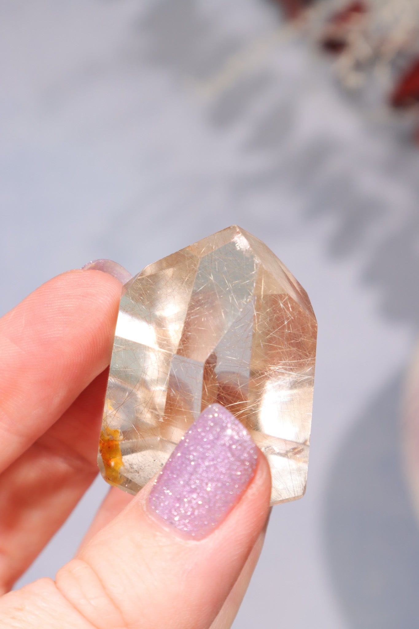 Rutilated Quartz Tower 3.5cm OUTLET Towers Tali & Loz Crystals